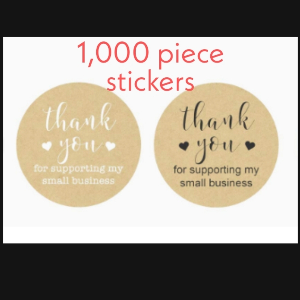 thank you stickers